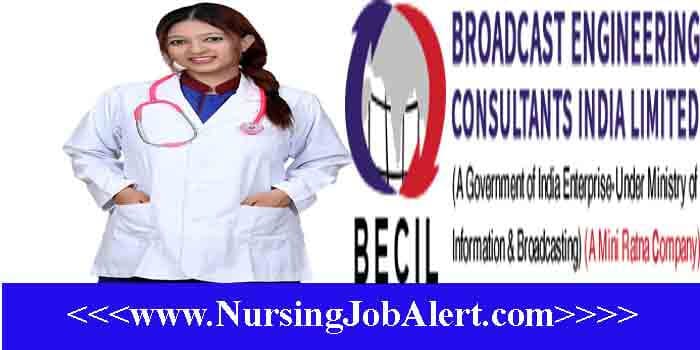 BECIL Nursing Officer Recruitment 2023 Result Cut Off Out