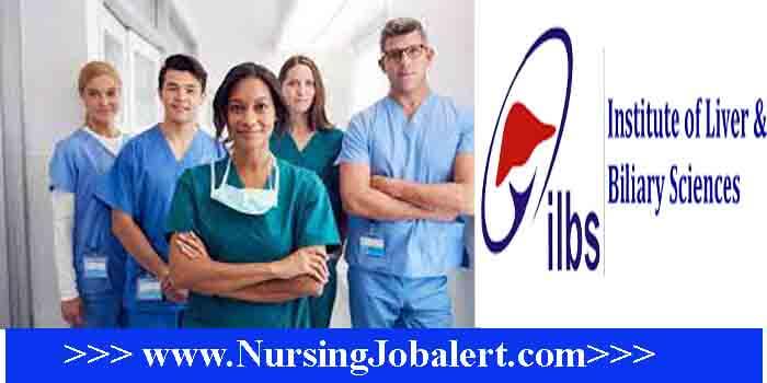 ILBS Nurse Recruitment 2022