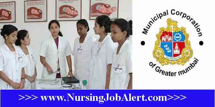 MCGM Nurse Recruitment 2022