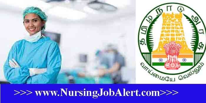 nursing assistant government jobs tamil nadu