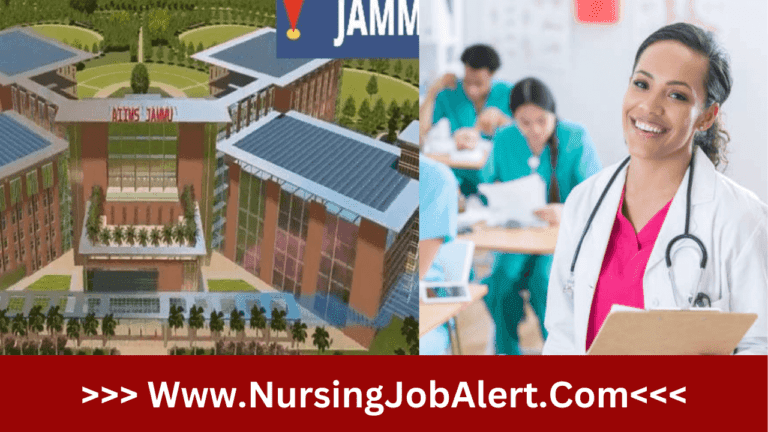 nursing job vacancy in jammu