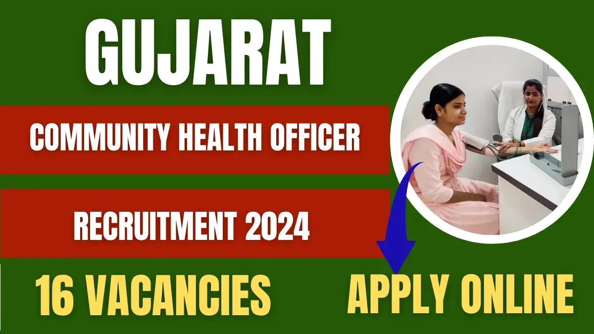 Gujarat CHO Recruitment 2024