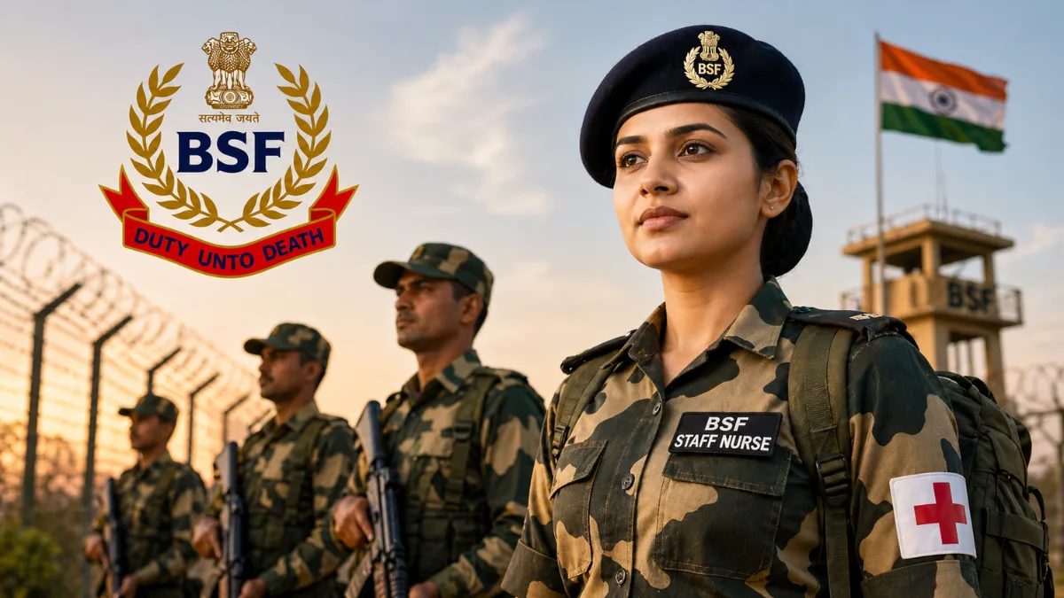 BSF Staff Nurse Vacancy 2026