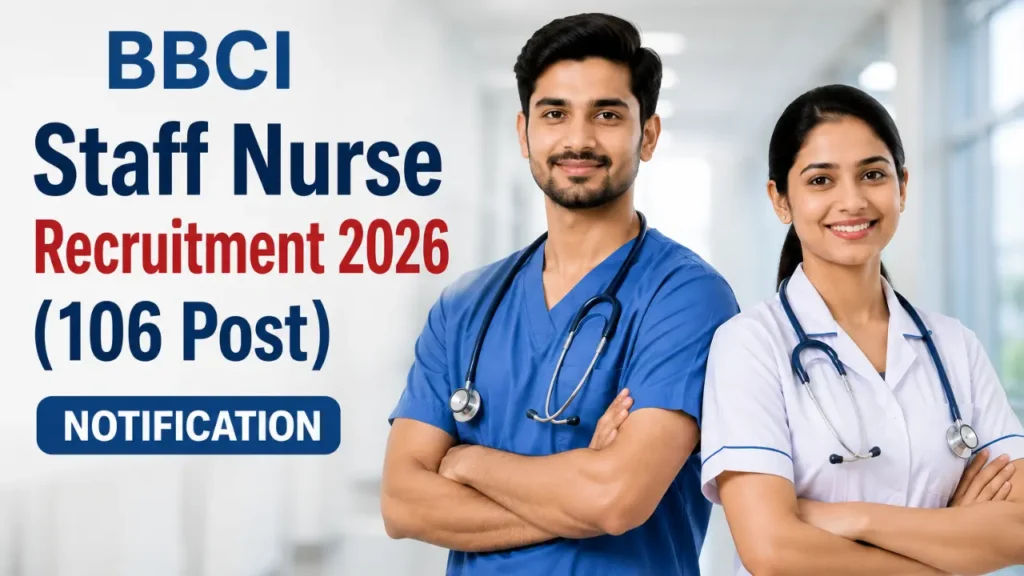 BBCI Staff Nurse Recruitment 2026