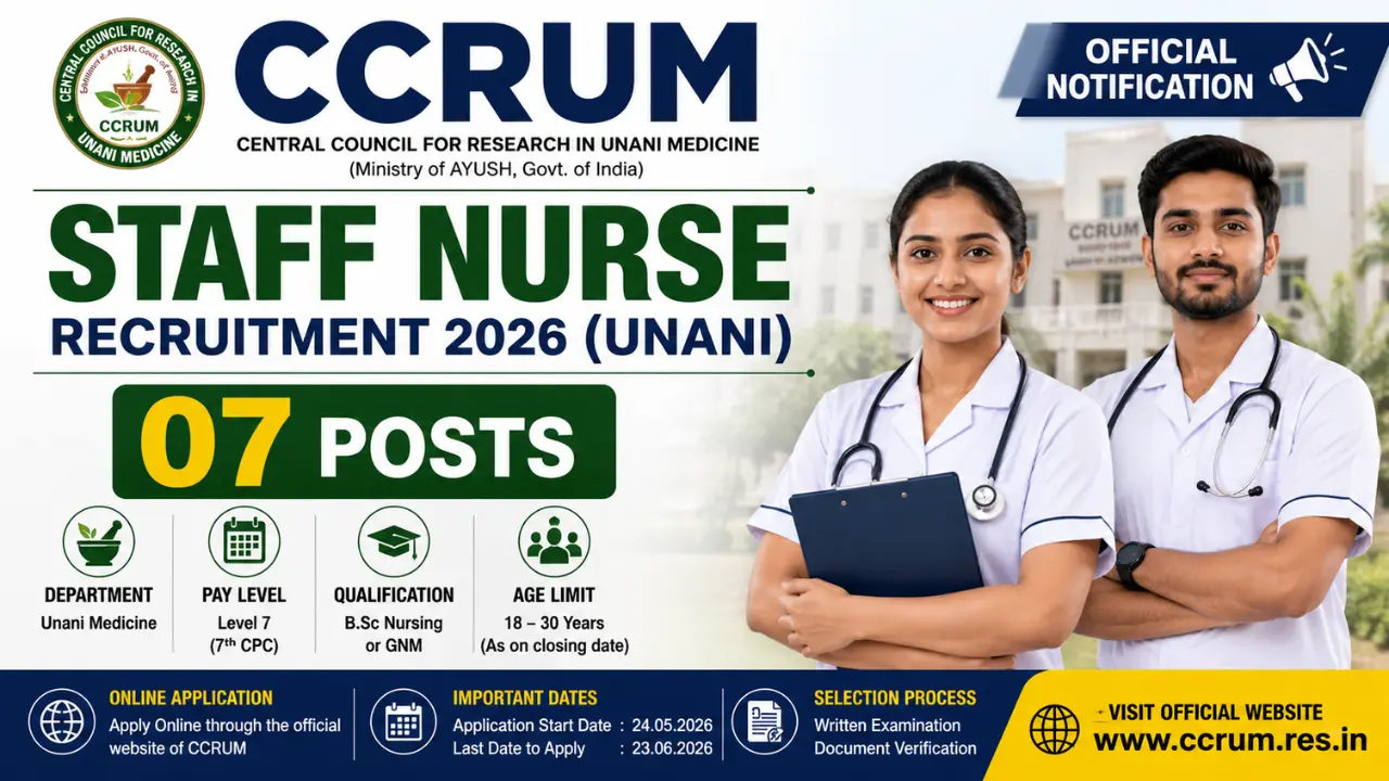 CCRUM Staff Nurse Recruitment 2026 CCRUM Staff Nurse Recruitment 2026