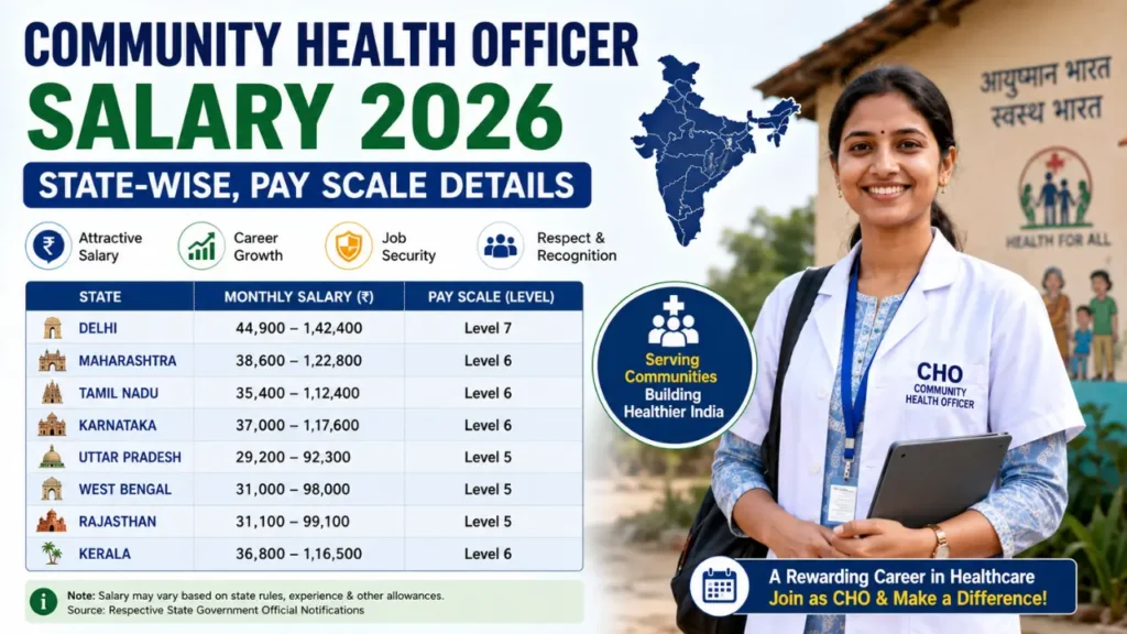 Community Health Officer Salary 2026