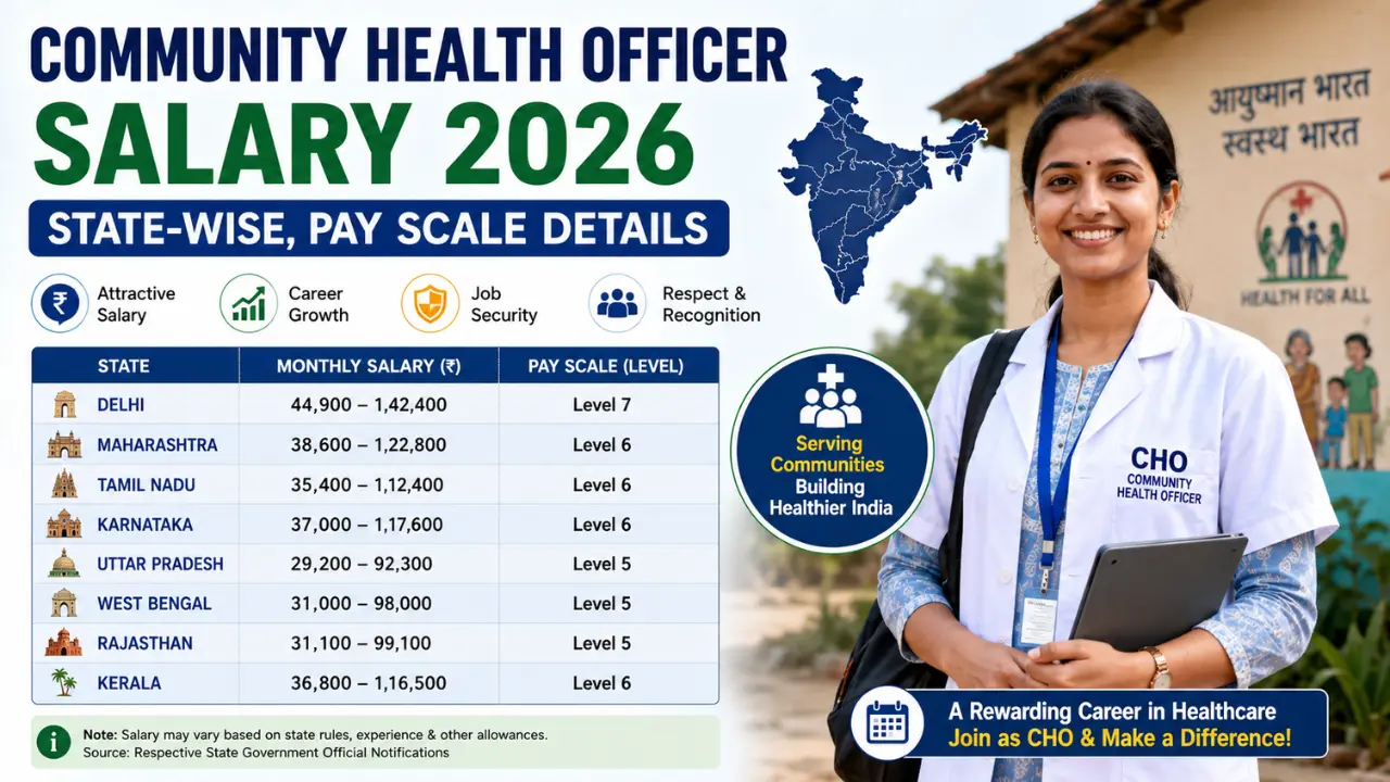 Community Health Officer Salary 2026