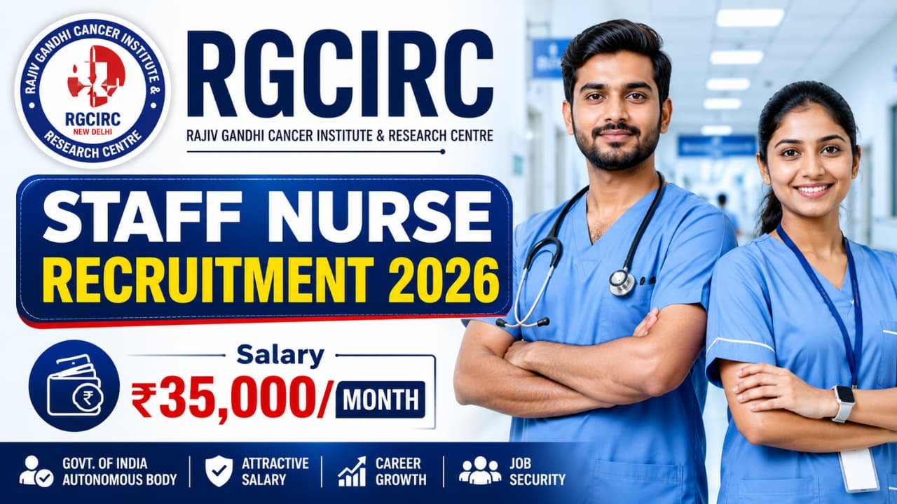 RGCIRC Staff Nurse Recruitment 2026 RGCIRC Staff Nurse Recruitment 2026
