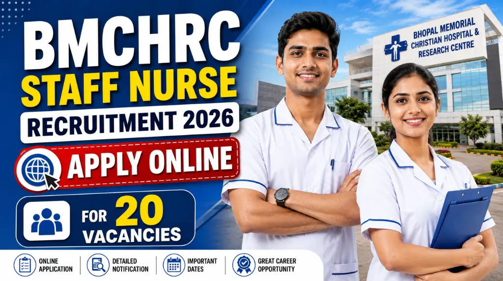 BMCHRC Staff Nurse Recruitment 2026 BMCHRC Staff Nurse Recruitment 2026