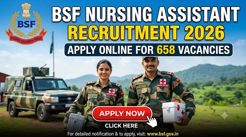 BSF Nursing Assistant Recruitment 2026