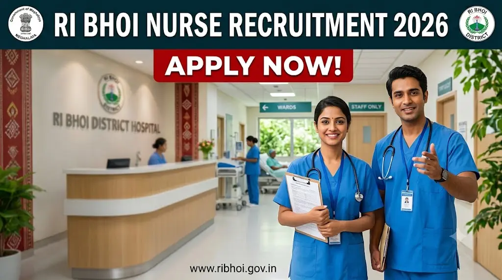 RI BHOI Staff Nurse Recruitment 2026 RI BHOI Staff Nurse Recruitment 2026