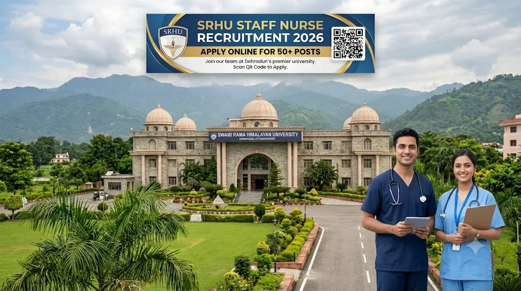 SRHU Staff Nurse Recruitment 2026